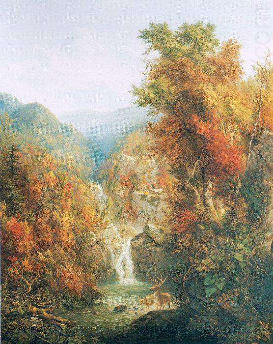 A Wilderness Pool, Martin, Homer Dodge